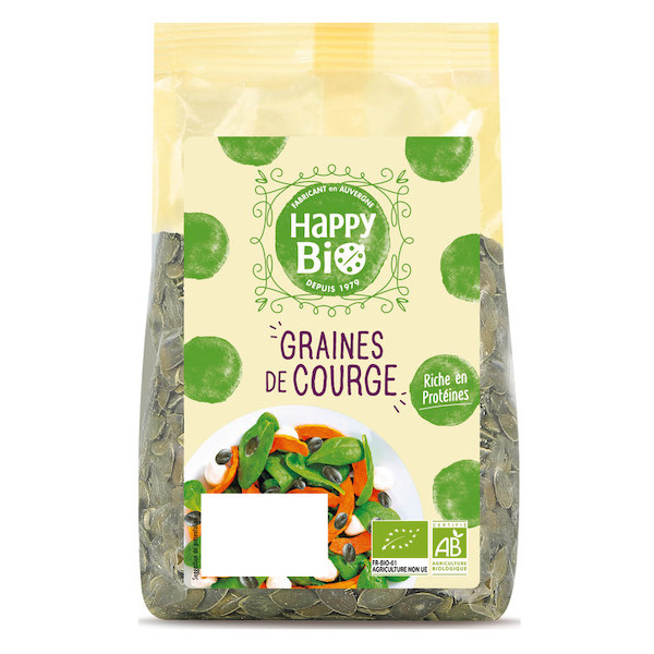 happy-bio Graines de courge Bio code EAN 3273120027401 