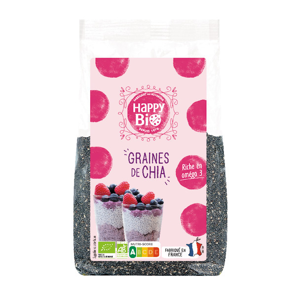 Graines De Chia Bio Happy Bio 3273120030661 