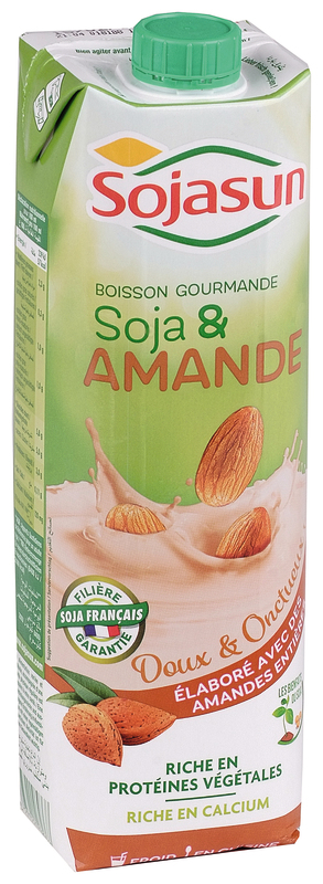 BOISSON  SOJA ET AMANDE Sojasun