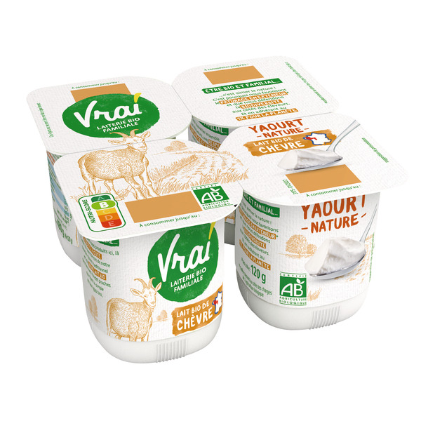 Yaourts nature Bio