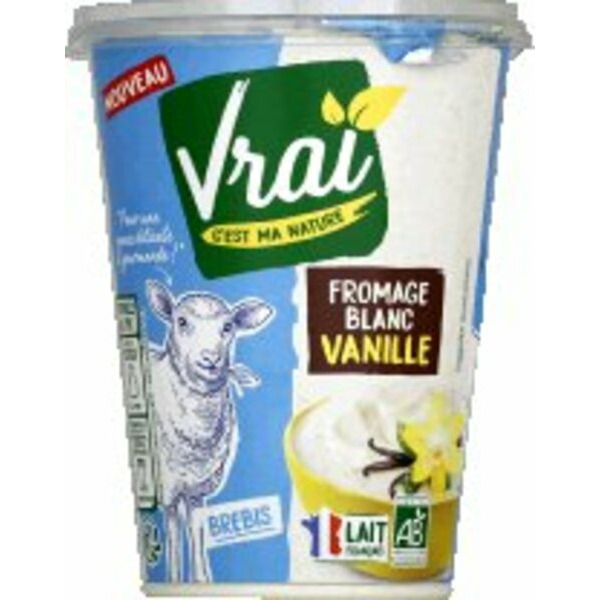 Fromage blanc au lait de brebis Bio