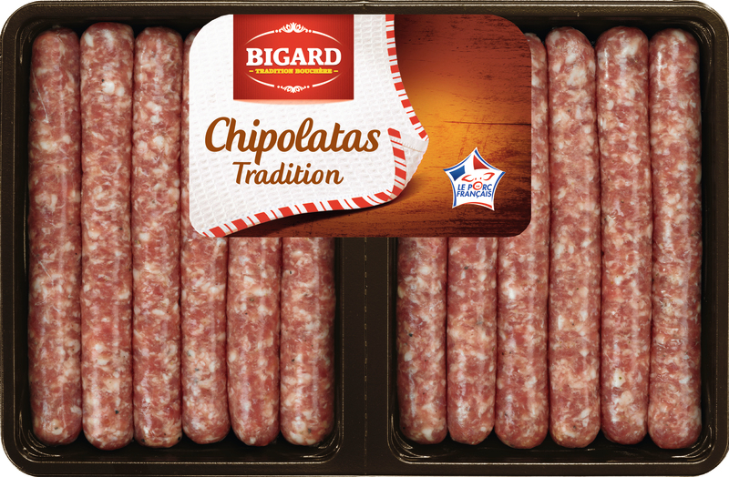Bigard 12 CHIPOLATAS Bigard code EAN 3273230264512 