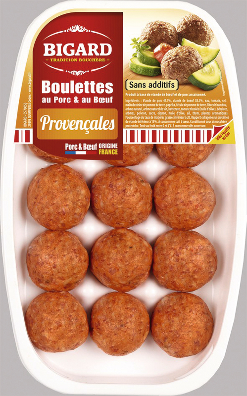 15 BOULETTES A LA PROVENCALE BIGARD