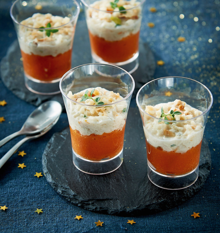 FE 4 VERRINES DE SAINT JACQUES ET DOUCEUR DE TOMATES  3273230372187 (3273230372187)