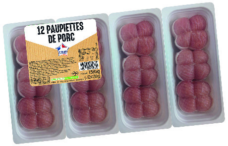  BOULETTES AU PORC & AU BOEUF GOURMANDES “BIGARD” code EAN 3273230390440 