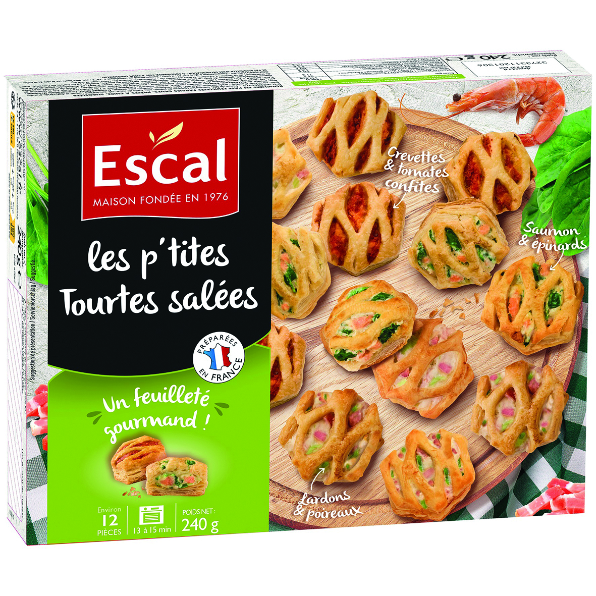 LES P’TITES TOURTES SURGELÉES