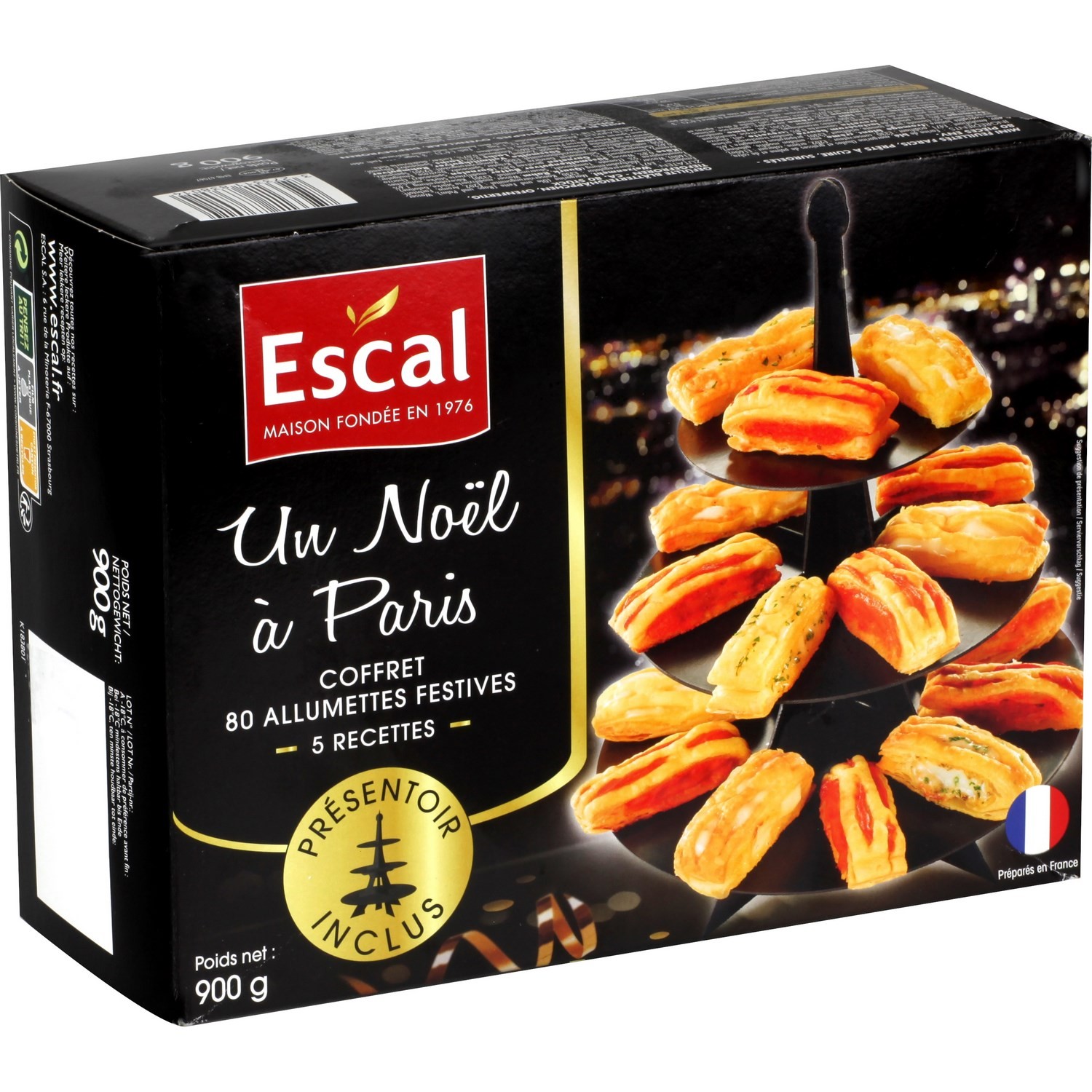 Mini feuilletés assortiment ESCAL