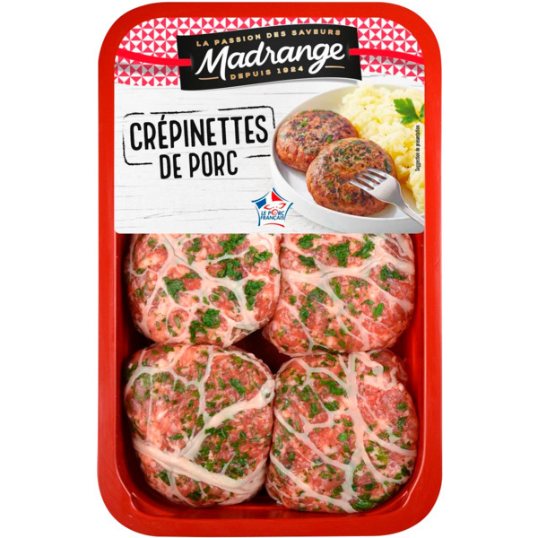  6 Crépinettes De Porc Madrange code EAN 3273625814148 
