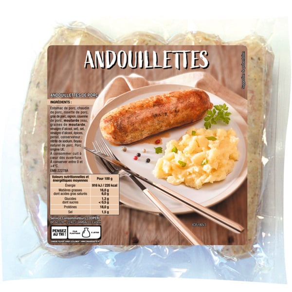 4 Andouillettes 3273625827452 4 Andouillettes 3273625827452