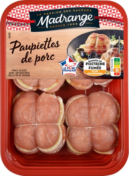 MADRANGE 4 Paupiettes De Porc Madrange code EAN 3273625871530 