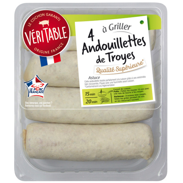 4 Andouillettes De Troyes 3273625873893 