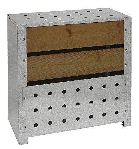 Silo à compost acier et bois