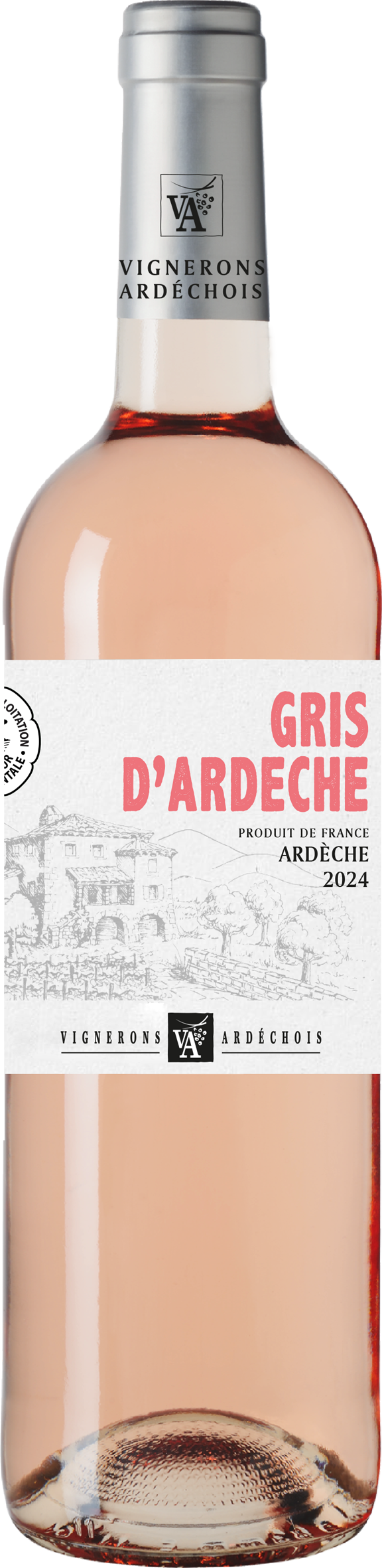 IGP ARDECHE GRIS D'ARDÈCHE 3274440051886 VIGNERONS ARDECHOIS IGP ARDECHE GRIS D'ARDÈCHE 3274440051886 VIGNERONS ARDECHOIS