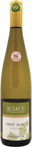 CAVE DE TURCKHEIM AOC PINOT BLANC BLANC SEC SÉLECTION code EAN 3274550322166 