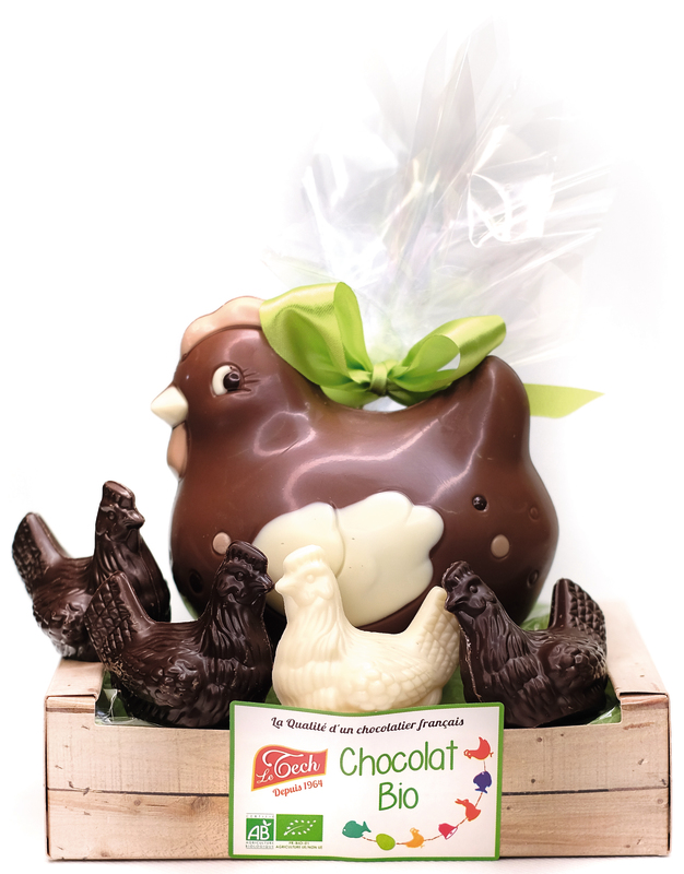 LA POULE DANS SA CAGETTE BIO LE TECH