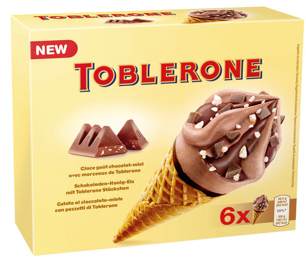 CÔNES GLACÉS TOBLERONE