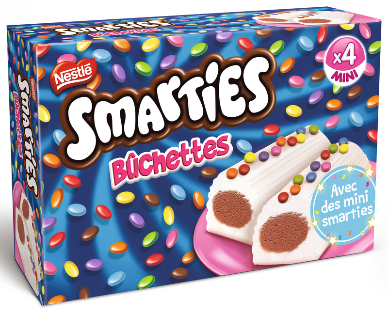 BUCHETTE SMARTIES VANILLE NESTLE