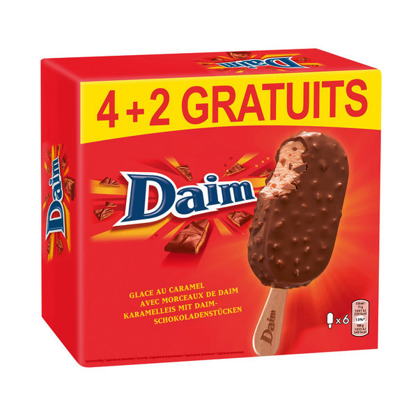 daim-ou-milka Bâtonnets code EAN 3274664084752 