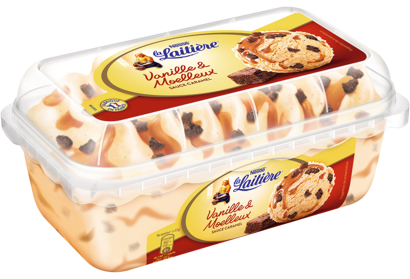 BAC VANILLE MOELLEUX LA LAITIERE