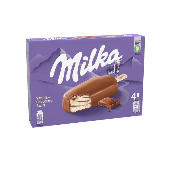 Bâtonnets vanille / chocolat