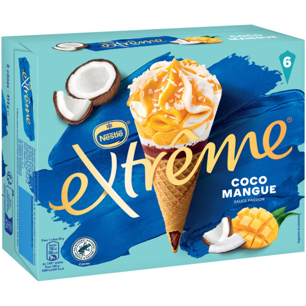 EXTRÊME COCO MANGUE X6 
