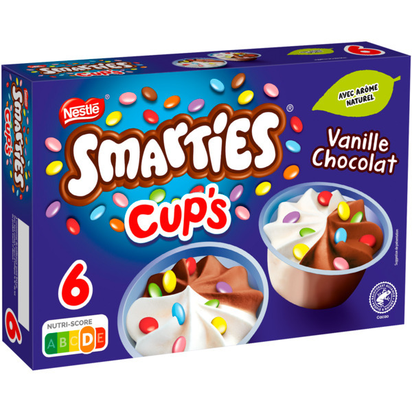 GLACE VANILLE CHOCOLAT X6 
