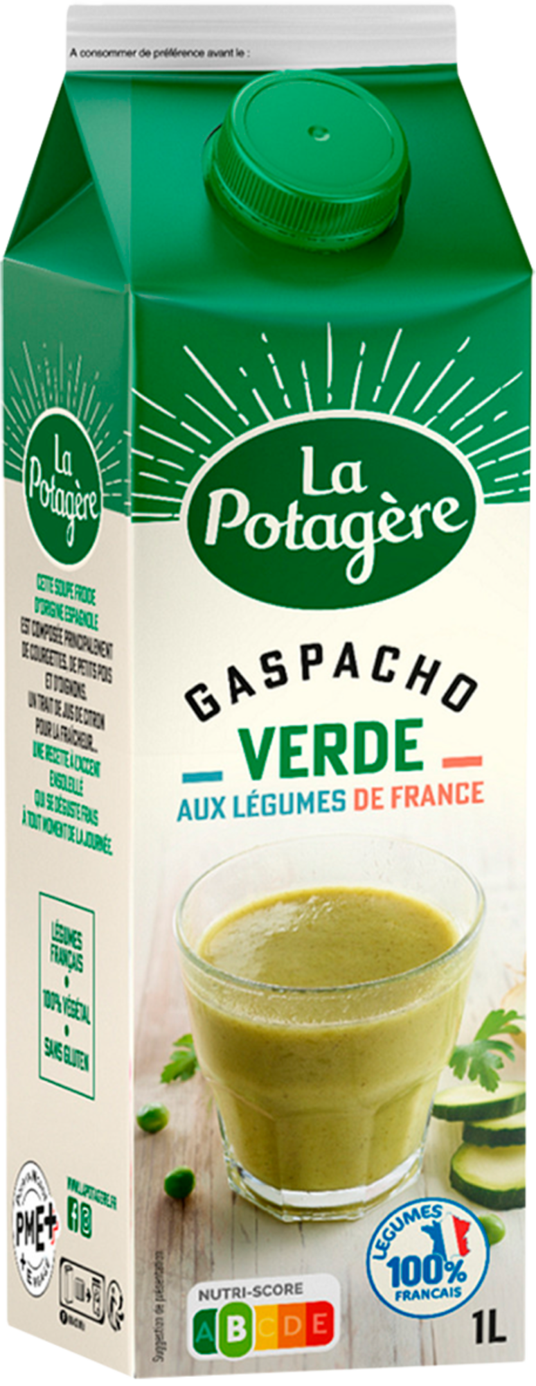LA POTAGÈRE GASPACHO AUX LÉGUMES DE FRANCE code EAN 3274935300147 