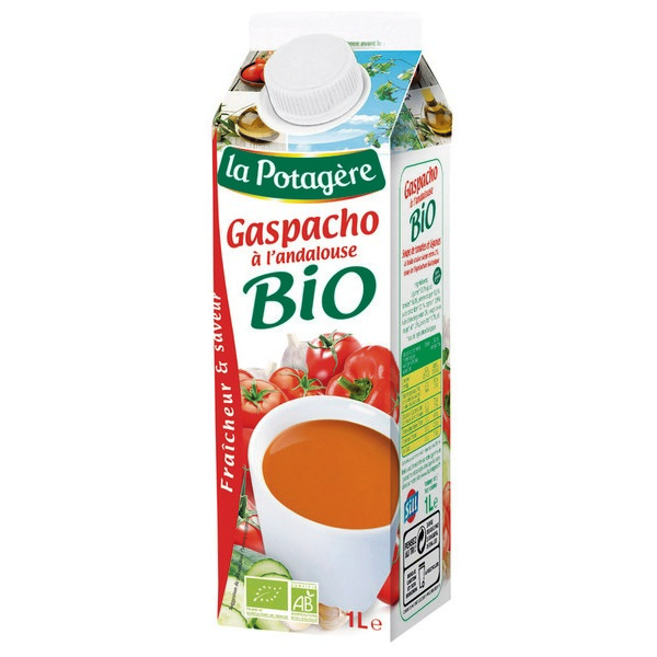 la-potagere GASPACHO BIO* LA POTAGÈRE code EAN 3274935301014 
