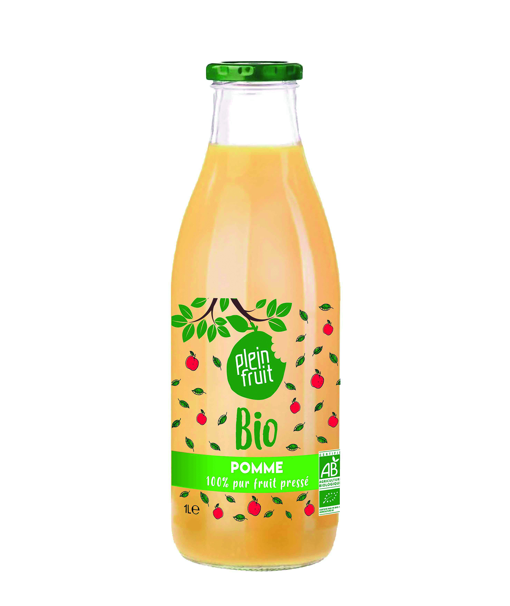 100% PUR JUS PRESSÉ DE POMME BIO