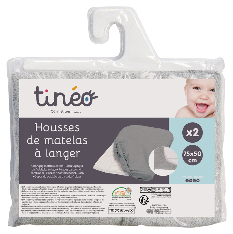 HOUSSE DE MATELAS À LANGER TINEO