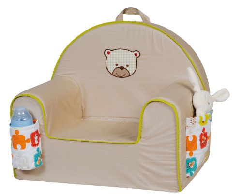 - 163012 - fauteuil club malin avec plaid anis