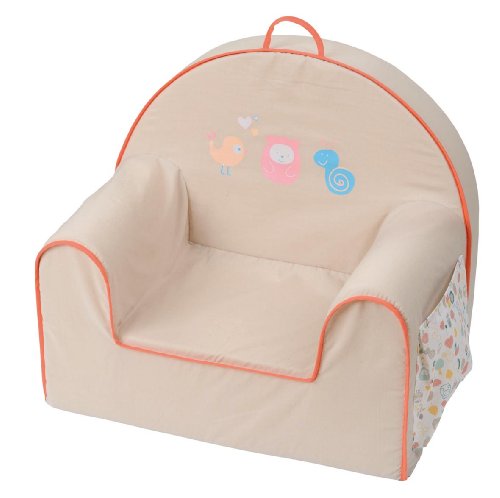 Fauteuil club, mandarine