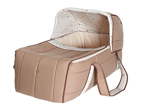 Couffin beige tissu etoiles