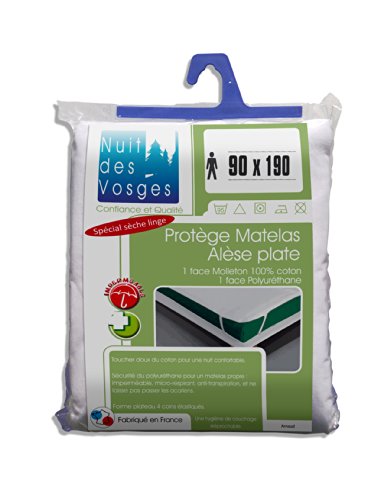 2072617 arnaud alèse plate imperméable coton bl...