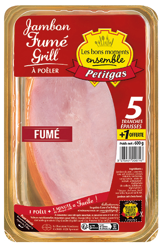 JAMBON FUMÉ GRILL À POÊLER