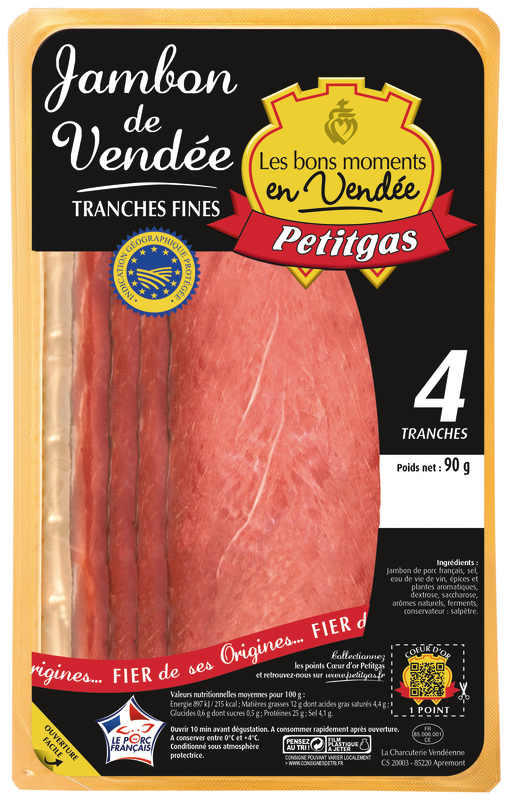 JAMBON DE VENDÉE petitgas