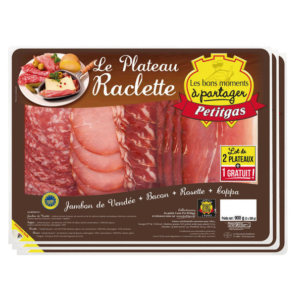 petitgas Le Plateau Raclette
 code EAN 3275461006558 