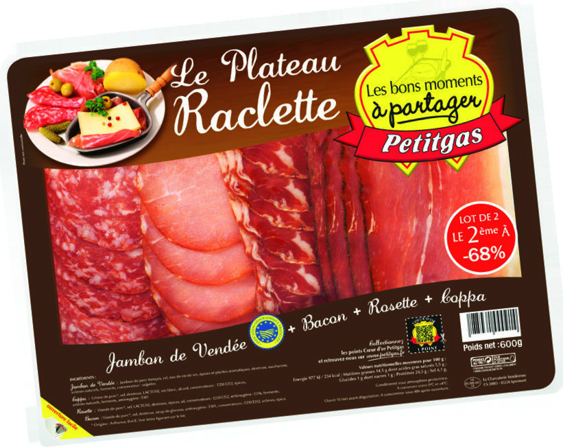  LE PLATEAU RACLETTE “PETITGAS” code EAN 3275461006893 