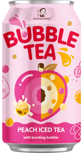  Boisson Bubble Tea Peche Wei Ming