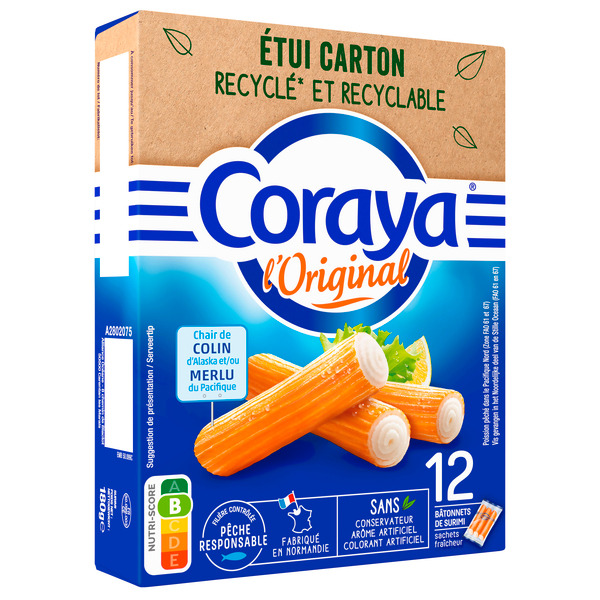 Bâtonnets de surimi l'Original