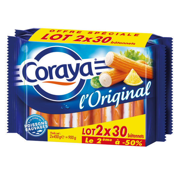 Bâtonnets de surimi 