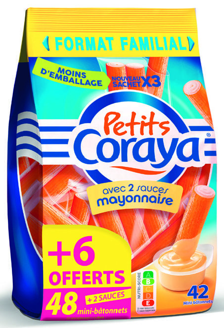 BÂTONNETS PETITS CORAYA SAUCE MAYONNAISE MAXI FORMAT 3276170016722 (3276170016722)