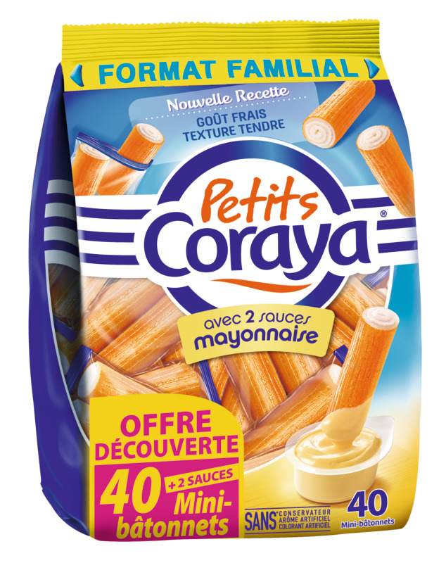 coraya PETITS CORAYA SAUCE MAYONNAISE coraya code EAN 3276170020002 