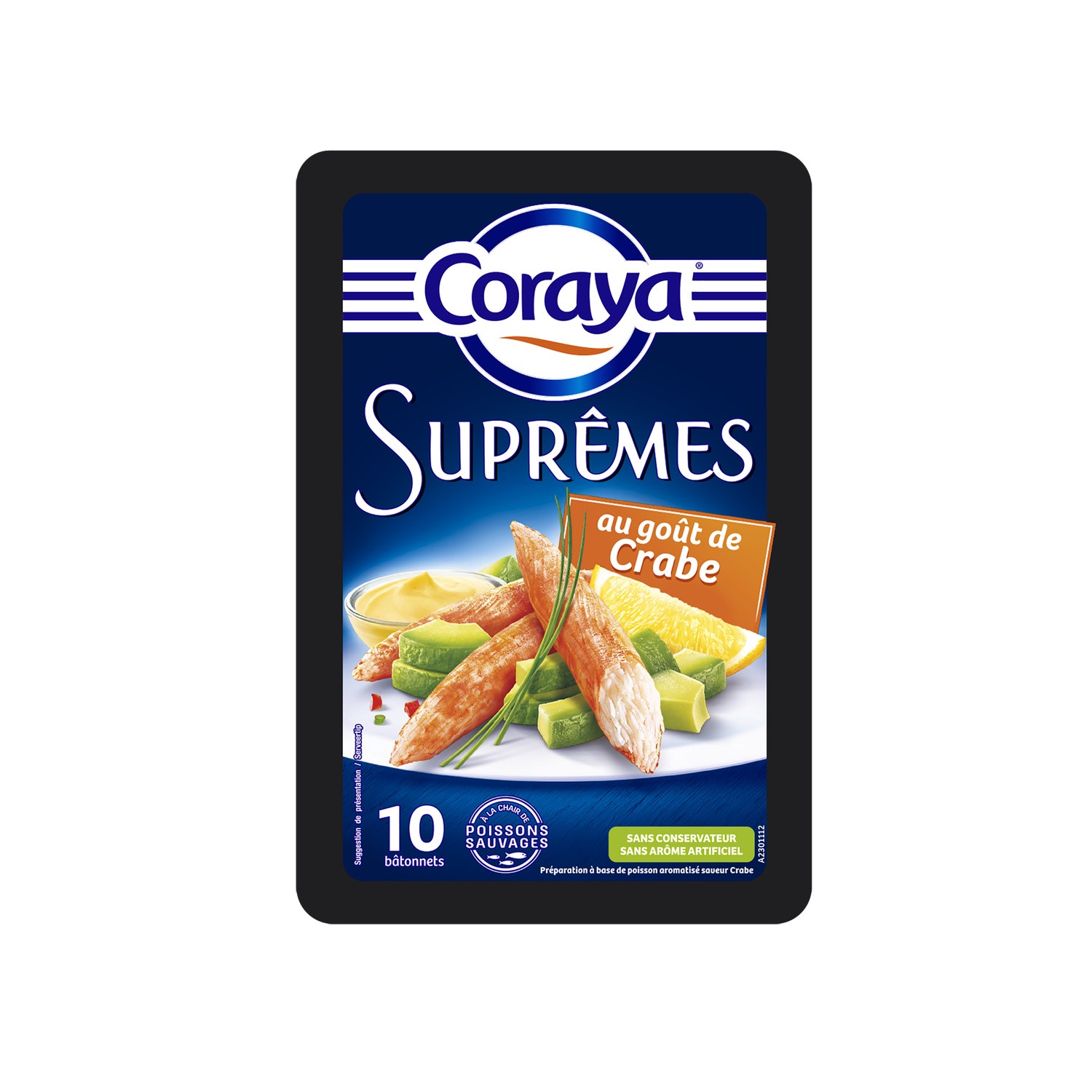 Surimi Suprêmes crabe CORAYA