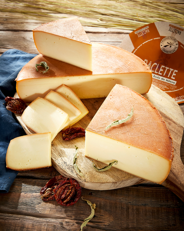 RACLETTE RONDE FUMEE PRODUCTEURS ET COMMERÇANTS