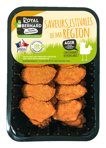 AILES DE POULET MARINÉES AU PAPRIKA
