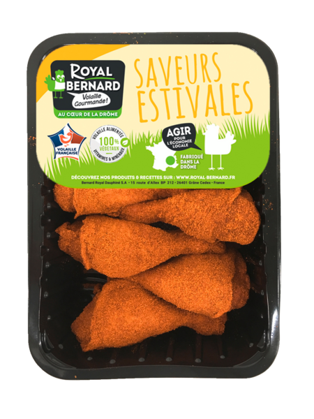 PILONS DE POULET MARINÉS PAPRIKA
