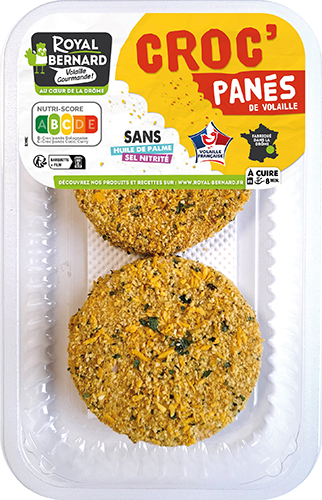 CROC' PANÉS DE VOLAILLE