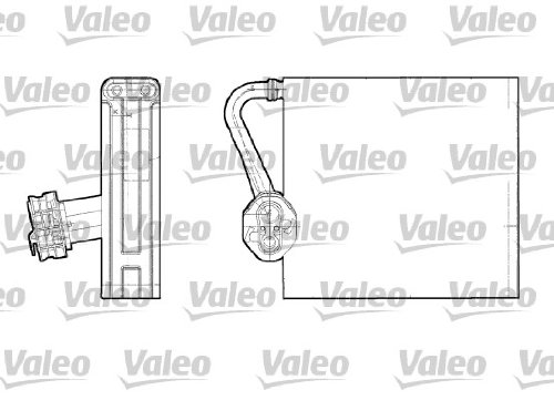 817709 evaporateur climatisation