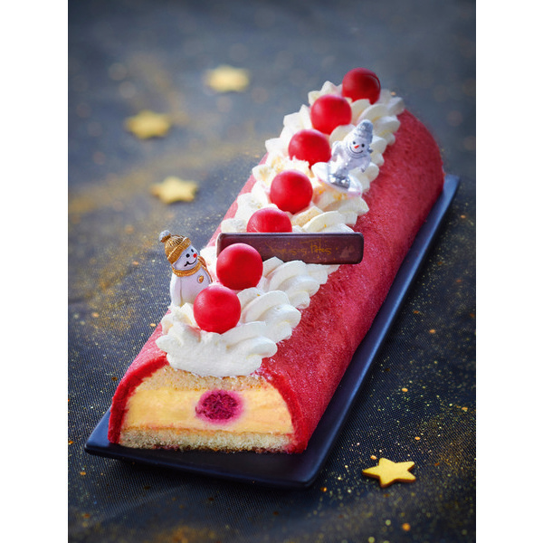 Bûche framboisier 8/10 parts* (d) 3276550576099 (3276550576099)